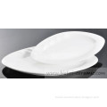 fun artwork customize super white surplus sushi oval plate